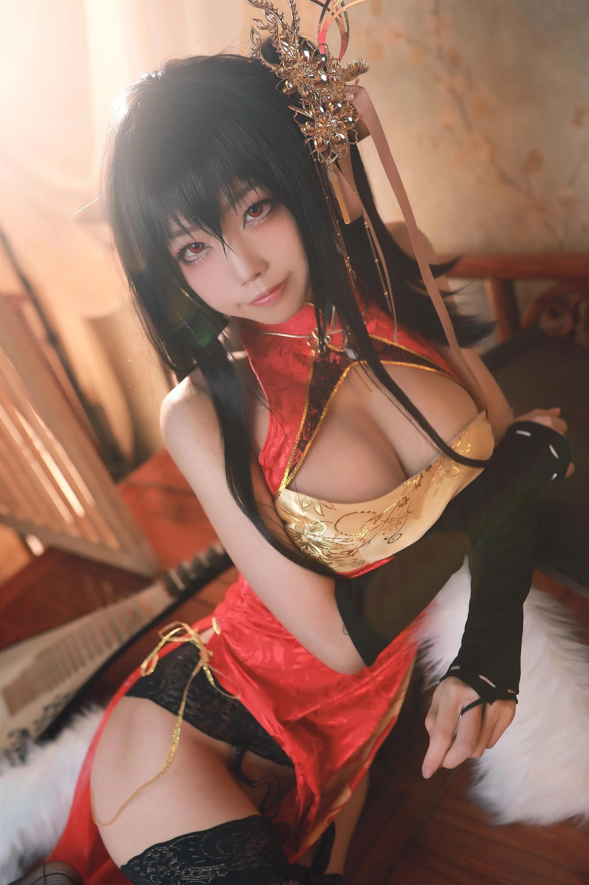 水淼 – NO.29 大凤新春旗袍 [40P]插图1